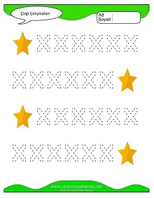 Çizgi Çalışma Sayfaları